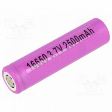 Akumuliatorius 16650 3.7V 2500mAh Li-Ion Sanyo